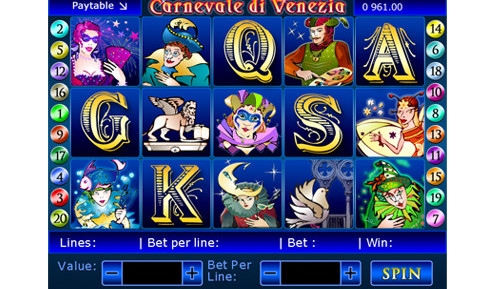 Carnevale di Venezia-Slot Machine