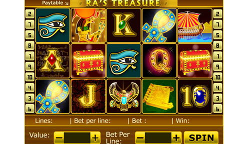 Ra’s Treasure Slot Machine