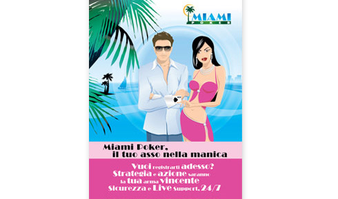 Miami Poker Flyer